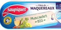 Mängden socker i Filets de maquereaux muscadet Bio