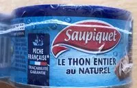Mängden socker i Thon Entier Nature Équitable