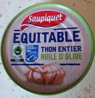 Mängden socker i Thon entier trait d'huile d'olive