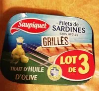 Mängden socker i Filets de sardines sans arêtes