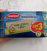 Mängden socker i Filet de maquereaux Huile d'olive bio