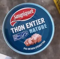 Mängden socker i Thon entier nature