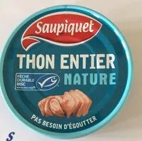 Mängden socker i Thon entier nature