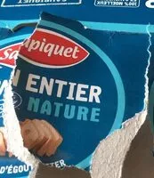 Mängden socker i Thon entier