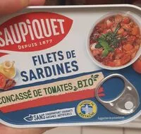 Mängden socker i Filets de sardine concassé de tomates