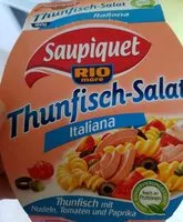 Mängden socker i Thunfisch Salat Italiana mit Pasta, Thunfisch Pasta