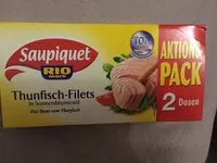 Mängden socker i Thunfisch-Filets in Sonnenblumenöl