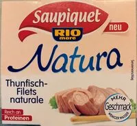 Mängden socker i Natura Thunfisch-Filets naturale