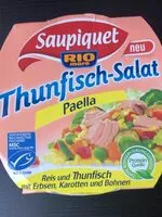 Mängden socker i Thunfisch salat paella