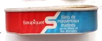 Mängden socker i Filets de maquereaux marinés au vin blanc et aux aromates