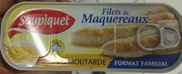 Mängden socker i Filets de Maquereaux à la Moutarde (format familial)