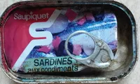 Mängden socker i Sardines aux condiments