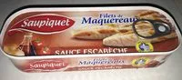 Mängden socker i Filets de maquereaux Escabèche