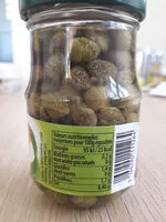 Mängden socker i Câpres au vinaigre