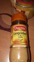 Mängden socker i Gingembre Moulu, Flacon De 38 Grammes, Marque Ducros