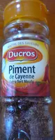 Mängden socker i Piment de cayenne extra fort moulus
