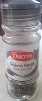 Mängden socker i Poivre Steak noir concassé