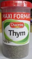 Mängden socker i Thymian