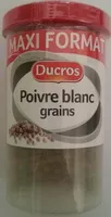 Mängden socker i Poivre blanc grains