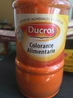 Mängden socker i Colorante alimentario