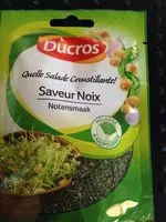 Mängden socker i Ducros Salade Croustillante Aux Noix Sachet 20G