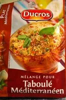 Mängden socker i Melange pour taboulé Mediterraneen