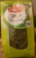 Mängden socker i Thym