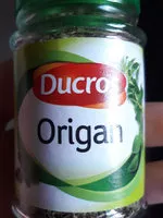 Mängden socker i Origan Ducros