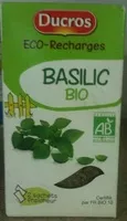 Mängden socker i Ducros - Basilic Bio