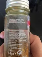 Mängden socker i Assaisonnement poudre de curry