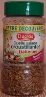 Mängden socker i Quelle Salade Croustillante ! Italienne - Croûtons, basilic et ail