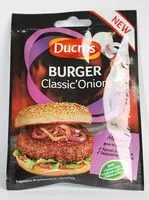 Mängden socker i Assaisonnement pour burger oignon, paprika, ail