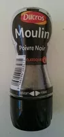 Mängden socker i Moulin Poivre Noir classique force 6