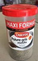 Mängden socker i Poivre gris moulu
