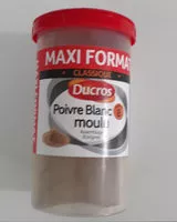 Mängden socker i Boite menagere poivre blanc moulu
