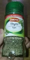 Mängden socker i Thym