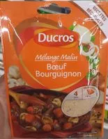 Mängden socker i Mélange Malin Bœuf Bourguignon