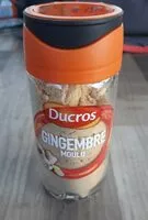 Mängden socker i Gingembre moulu