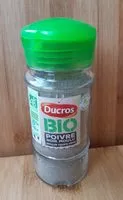 Mängden socker i Ducros - Poivre noir moulu BIO