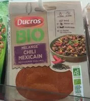 Mängden socker i Melange chili mexicain bio