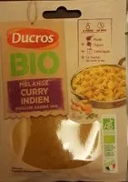 Mängden socker i Mélange curry indien