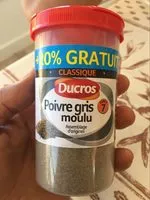 Mängden socker i Poivre gris moulu