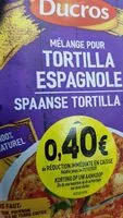 Mängden socker i Mélange pour tortilla espagnole