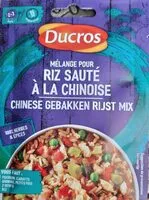 Mängden socker i Melange pour riz sauté à la chinoise