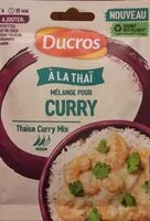 Mängden socker i Mélange pour curry à la Thaï
