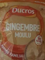 Mängden socker i Gingembre moulu