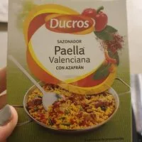 Mängden socker i Sazonador paella valenciana con azafrán