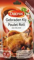 Mängden socker i Mix Poulet Rôti