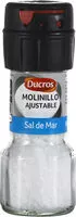 Mängden socker i Molinillo ajustable sal de mar aparato