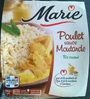 Mängden socker i Poulet Sauce Moutarde, Riz Cuisiné